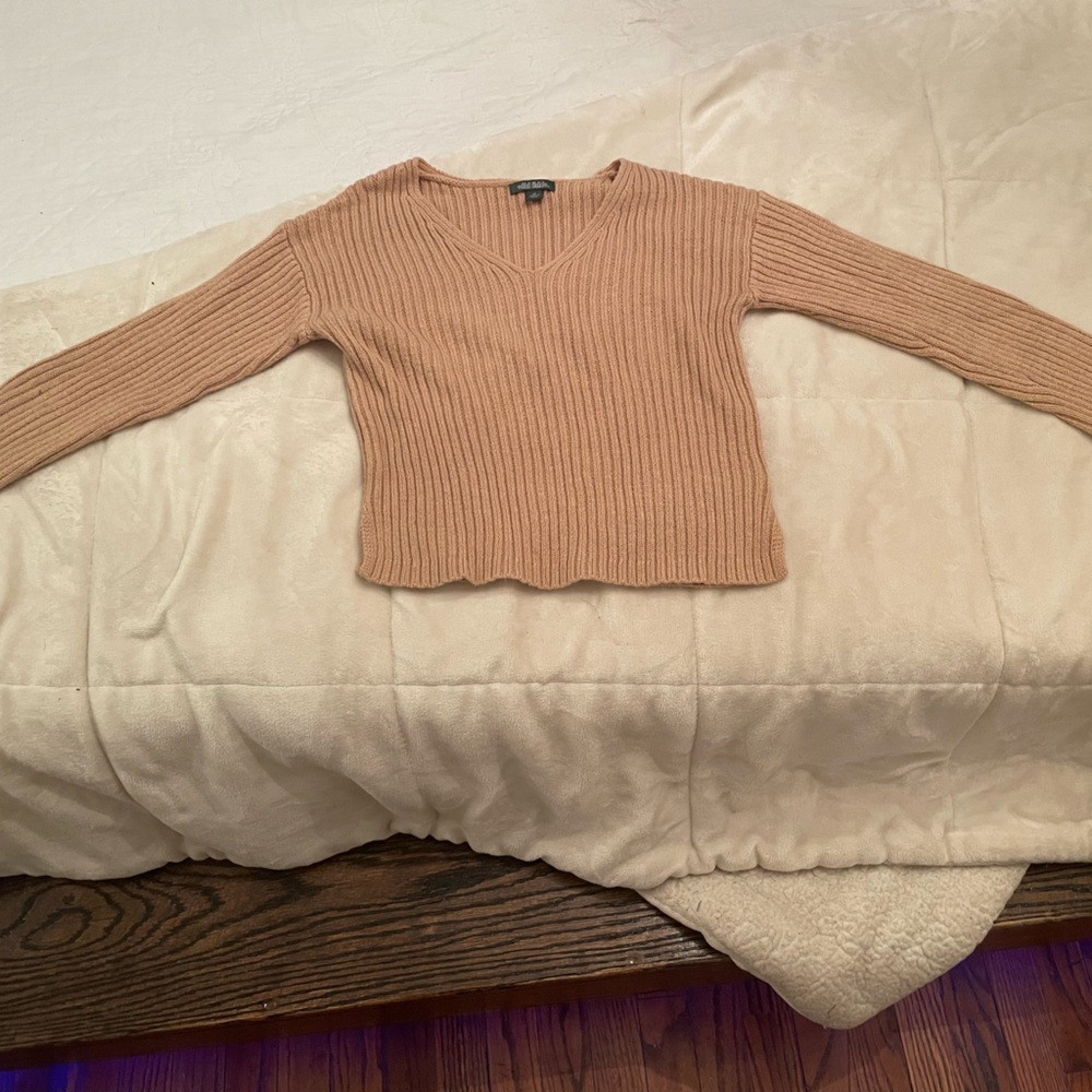 small tan sweater
